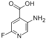 5-Amino-2-fluoropyridine-4-carboxylic acid Structure,171178-43-1Structure