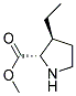 L-proline, 3-ethyl-, methyl ester, trans-(9ci) Structure,171232-78-3Structure