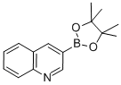 喹啉-3-硼酸頻哪醇酯結構式_171364-85-5結構式