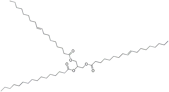 1,3-Dioleoyl-2-palmitoyl-glycerol Structure,1716-07-0Structure