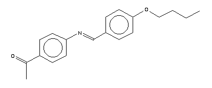 N-(4-butoxybenzylidene)-4-acetylaniline Structure,17224-18-9Structure