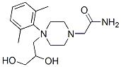 2-[4-(2,3-Dihydroxypropyl)-1-piperazinyl]-n-(2,6-dimethylphenyl)acetamide Structure,172430-46-5Structure