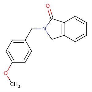 2-(4-Methoxybenzyl)isoindolin-1-one Structure,173606-49-0Structure