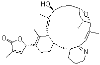 Gymnodimine Structure,173792-58-0Structure