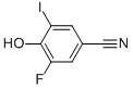 3-Fluoro-4-hydroxy-5-iodobenzonitrile Structure,173900-33-9Structure