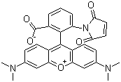 四甲基若丹明-6-馬來(lái)酰亞胺結(jié)構(gòu)式_174568-68-4結(jié)構(gòu)式