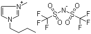 1-Butyl-3-methylimidazolium bis(trifluoromethylsulfonyl)imide Structure,174899-83-3Structure