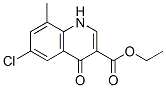 Ethyl 6-chloro-8-methyl-4-oxo-1,4-dihydroquinoline-3-carboxylate Structure,175134-96-0Structure