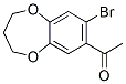 1-(8-Bromo-3,4-dihydro-2H-1,5-benzodioxepin-7-yl)ethanone Structure,175136-35-3Structure