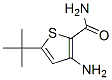 3-Amino-5-(tert-butyl)thiophene-2-carboxamid Structure,175137-04-9Structure