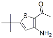 2-Acetyl-3-amino-5-tert-butylthiophene Structure,175137-06-1Structure