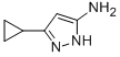 3-Amino-5-cyclopropylpyrazole Structure,175137-46-9Structure