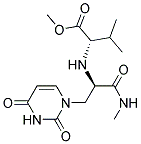 L-valine, n-[1-[(3,4-dihydro-2,4-dioxo-1(2h)-pyrimidinyl)methyl]-2-(methylamino)-2-oxoethyl]-, methyl ester, (r)-(9ci) Structure,175228-78-1Structure