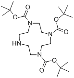 1,4,7-Tri-Boc-1,4,7,10-tetraazacyclododecane Structure,175854-39-4Structure