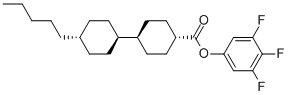 Trans,trans-3,4,5-trifluorophenyl 4-pentylbicyclohexyl-4-carboxylate Structure,175859-25-3Structure