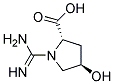 (4r)-(9ci)-1-(氨基亞氨基甲基)-4-羥基-L-脯氨酸結(jié)構(gòu)式_176370-06-2結(jié)構(gòu)式