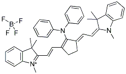 2-((E)-2-(2-(diphenylamino)-3-[(e)-2-(1,3,3-trimethyl-1,3-dihydro-2h-indol-2-ylidene)ethylidene]-1-cyclopenten-1-yl)ethenyl)-1,3,3-trimethyl-3h-indolium tetrafluoroborate Structure,177167-98-5Structure