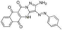 (9ci)-2-氨基-3-[(4-甲基苯基)氮雜]-苯并[g]吡唑并[5,1-b]喹唑啉-5,10,11(4h)-三酮結(jié)構(gòu)式_177420-12-1結(jié)構(gòu)式