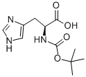 Boc-His-OH Structure,17791-52-5Structure