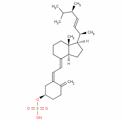 維他命D2硫酸鹽結(jié)構(gòu)式_1784-46-9結(jié)構(gòu)式