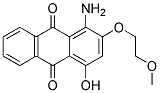 9,10-Anthracenedione,1-amino-4-hydroxy-2-(2-methoxyethoxy)- Structure,17869-10-2Structure