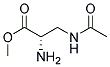 (9ci)-3-(乙?；被?-L-丙氨酸甲酯結(jié)構(gòu)式_179015-36-2結(jié)構(gòu)式