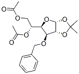 1,2-O-(1-methylethylidene)-3-o-(phenylmethyl)-alpha-d-glucofuranose diacetate Structure,18006-25-2Structure