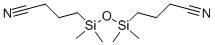 1,3-Bis(3-cyanopropyl)tetramethyldisiloxane Structure,18027-80-0Structure