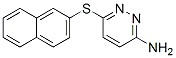 3-Pyridazinamine, 6-(2-naphthalenylthio)-Structure,180901-21-7Structure 3-Pyridazinamine, 6-(2-naphthalenylthio)- Structure,180901-21-7Structure