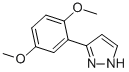 3-(2,5-Dimethoxyphenyl)-1H-pyrazole Structure,181122-45-2Structure