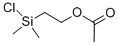 Acetoxyethyldimethylchlorosilane Structure,18306-45-1Structure