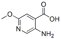 5-Amino-2-methoxypyridine-4-carboxylic acid Structure,183741-91-5Structure