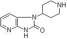 1,3-Dihydro-1-(4-piperidinyl)-2h-imidazo[4,5-b]pyridin-2-one Structure,185961-99-3Structure