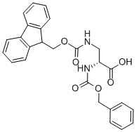 Z-D-Dap(Fmoc)-OH Structure,185968-90-5Structure