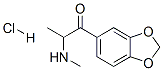 1-Propanone, 1-(1,3-benzodioxol-5-yl)-2-(methylamino)-, hydrochloride Structure,186028-80-8Structure