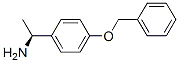 Benzenemethanamine, a-methyl-4-(phenylmethoxy)-, (S)- Structure,186029-00-5Structure