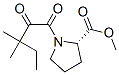 Methyl (2s)-1-(1,2-dioxo-3,3-dimethypentyl)-2-pyrrolidinecarboxylate Structure,186268-77-9Structure