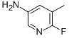 2-Fluoro-3-methyl-5-aminopyridine Structure,186593-48-6Structure