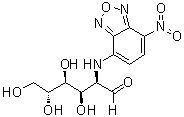 2-(N-(7-nitrobenz-2-oxa-1,3-diazol-4-yl)amino)-2-deoxyglucose Structure,186689-07-6Structure