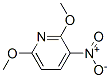 2,6-Dimethoxy-3-nitropyridine Structure,18677-41-3Structure