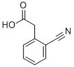 2-Cyanophenylacetic acid Structure,18698-99-2Structure