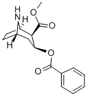 (1R,2r,3s,5s)-3-(benzoyloxy)-8-azabicyclo[3.2.1]octane-2-carboxylicacid methyl ester Structure,18717-72-1Structure