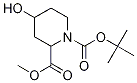 Methyl n-boc-4-hydroxypiperidine-2-carboxylate Structure,187753-13-5Structure