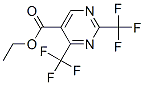 5-Pyrimidinecarboxylic acid, 2,4-bis(trifluoromethyl)-, ethyl ester Structure,188781-15-9Structure