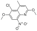 5-Chloro-2,6-dimethoxy-4-methyl-8-nitroquinoline Structure,189746-21-2Structure