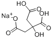 Monosodium citrate anhydrous Structure,18996-35-5Structure