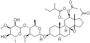 通關(guān)藤苷H結(jié)構(gòu)式_191729-45-0結(jié)構(gòu)式