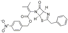 2-((1R,5R)-3-苯基-7-氧-4-硫代-2,6-二氮雜雙環(huán) [3.2.0]庚烯基)-3-甲基丁烯醇亞硝基苯結(jié)構(gòu)式_192049-49-3結(jié)構(gòu)式