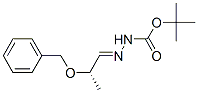 (S)-o-benzyllactaldehyde-n-(tert-butoxycarbonyl)hydrazone Structure,192802-28-1Structure