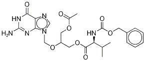 O-acetyl n-benzyloxycarbonyl valganciclovir Structure,194159-22-3Structure